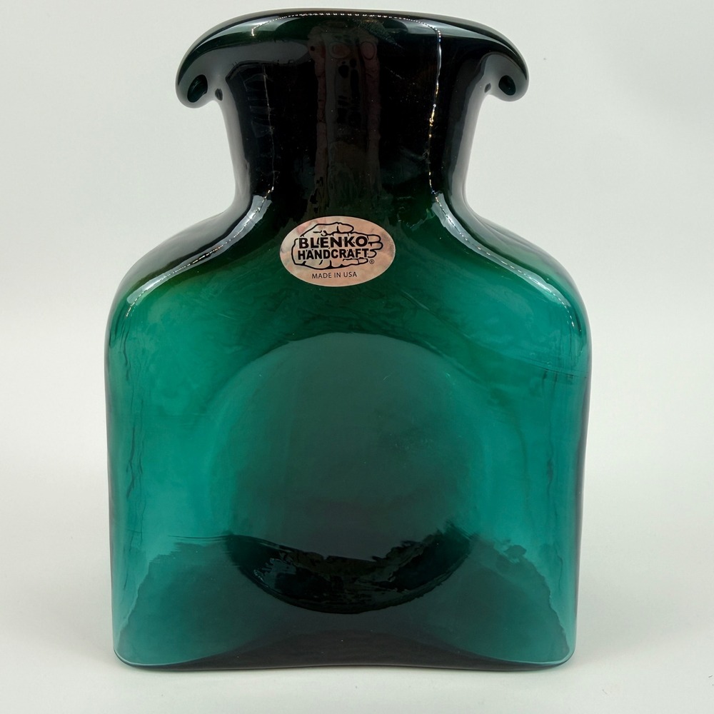 Blenko 384 Special Ed 1st Quality Experimental Color Water Bottle Double Spout